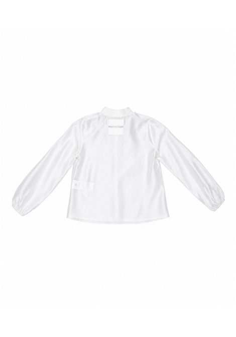 Camicia con fiocco Lù-Lù BY MISS GRANT | LL4188LATTE